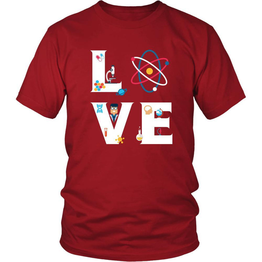 Scientist - LOVE Scientist - Profession/Job Shirt-T-shirt-Teelime | shirts-hoodies-mugs