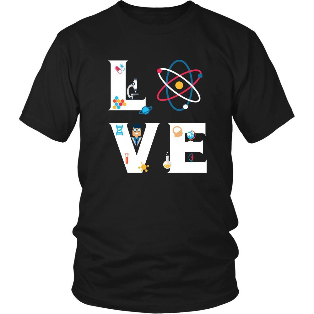 Scientist - LOVE Scientist - Profession/Job Shirt-T-shirt-Teelime | shirts-hoodies-mugs