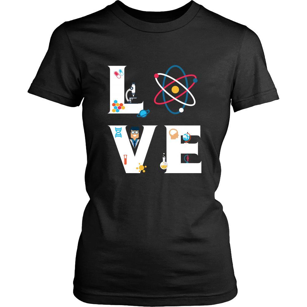 Scientist - LOVE Scientist - Profession/Job Shirt-T-shirt-Teelime | shirts-hoodies-mugs