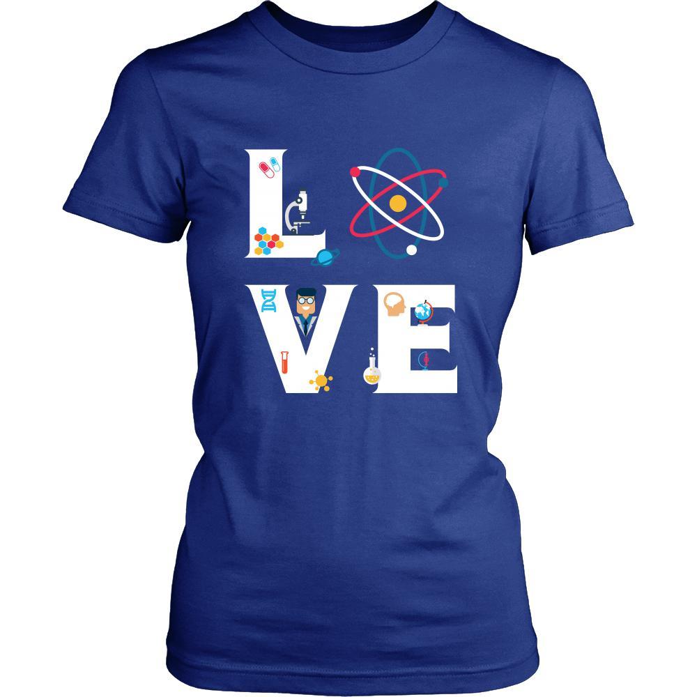 Scientist - LOVE Scientist - Profession/Job Shirt-T-shirt-Teelime | shirts-hoodies-mugs