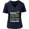 Scientist Shirt - Raise your hand if you love Scientist, if not raise your standards - Profession Gift-T-shirt-Teelime | shirts-hoodies-mugs