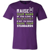 Scientist Shirt - Raise your hand if you love Scientist, if not raise your standards - Profession Gift-T-shirt-Teelime | shirts-hoodies-mugs