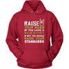 Scientist Shirt - Raise your hand if you love Scientist, if not raise your standards - Profession Gift-T-shirt-Teelime | shirts-hoodies-mugs