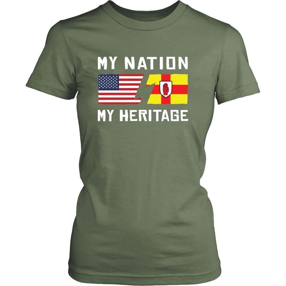 Scotch-Irish Shirt - My Nation - My Heritage - Native Roots Gift-T-shirt-Teelime | shirts-hoodies-mugs