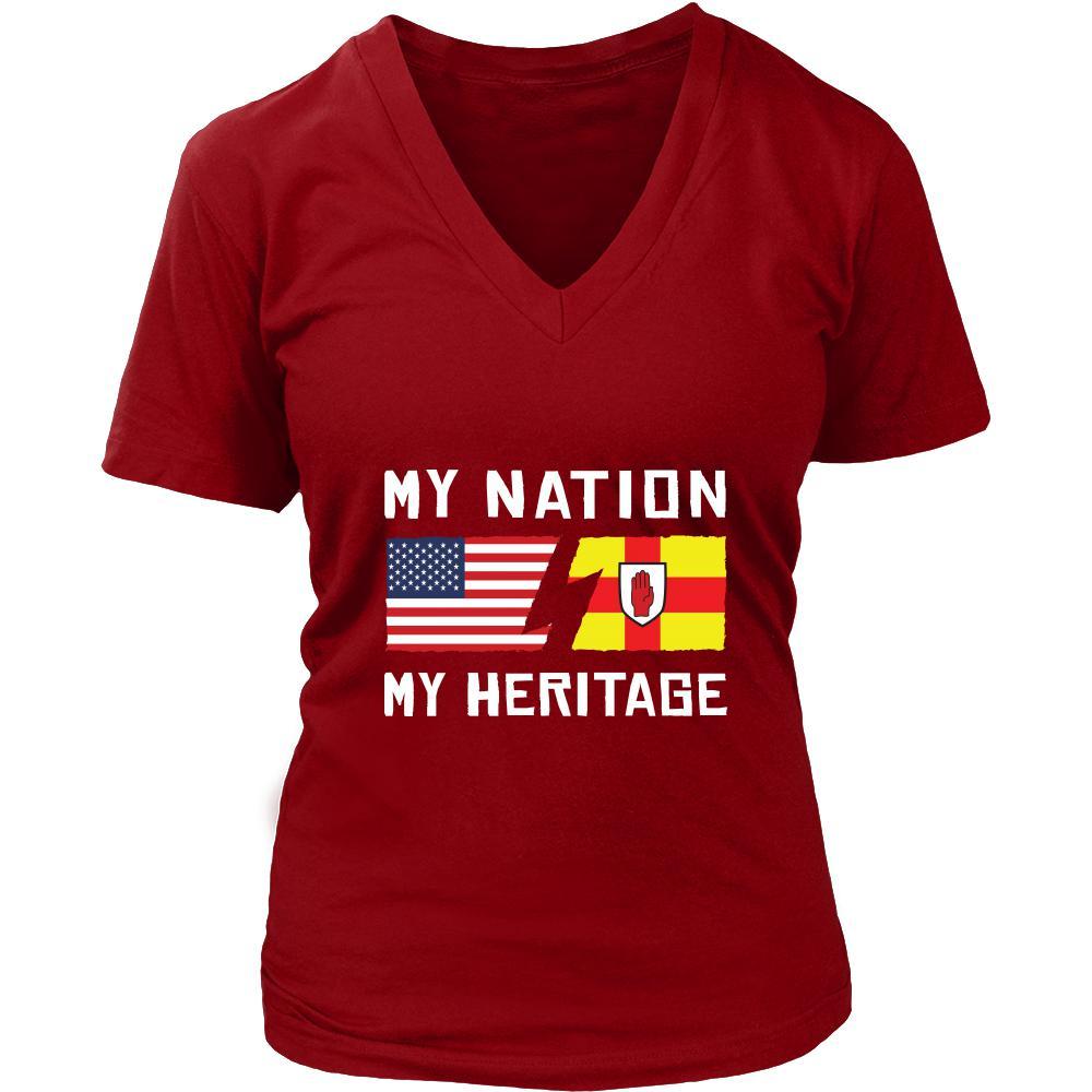 Scotch-Irish Shirt - My Nation - My Heritage - Native Roots Gift-T-shirt-Teelime | shirts-hoodies-mugs
