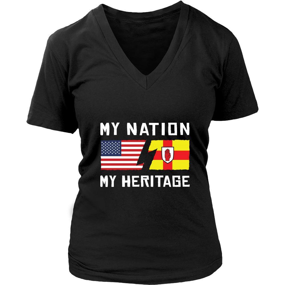 Scotch-Irish Shirt - My Nation - My Heritage - Native Roots Gift-T-shirt-Teelime | shirts-hoodies-mugs