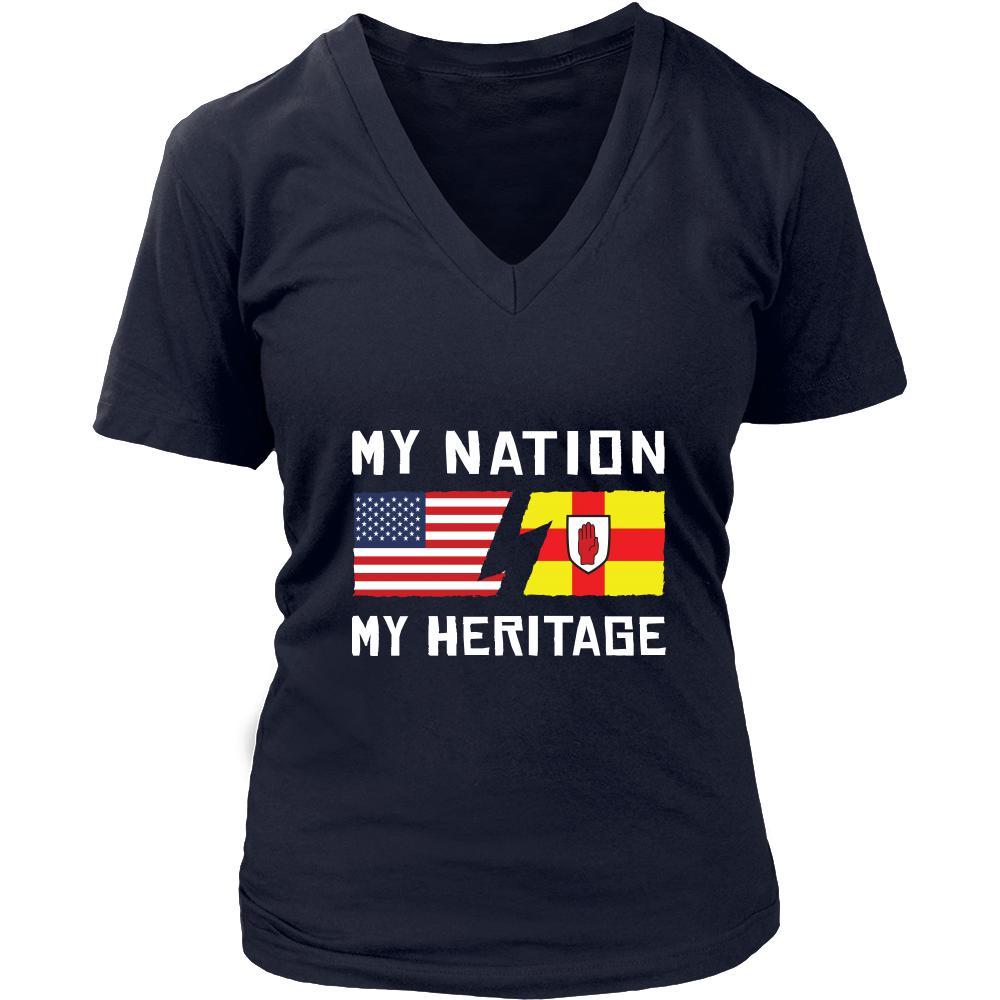 Scotch-Irish Shirt - My Nation - My Heritage - Native Roots Gift-T-shirt-Teelime | shirts-hoodies-mugs