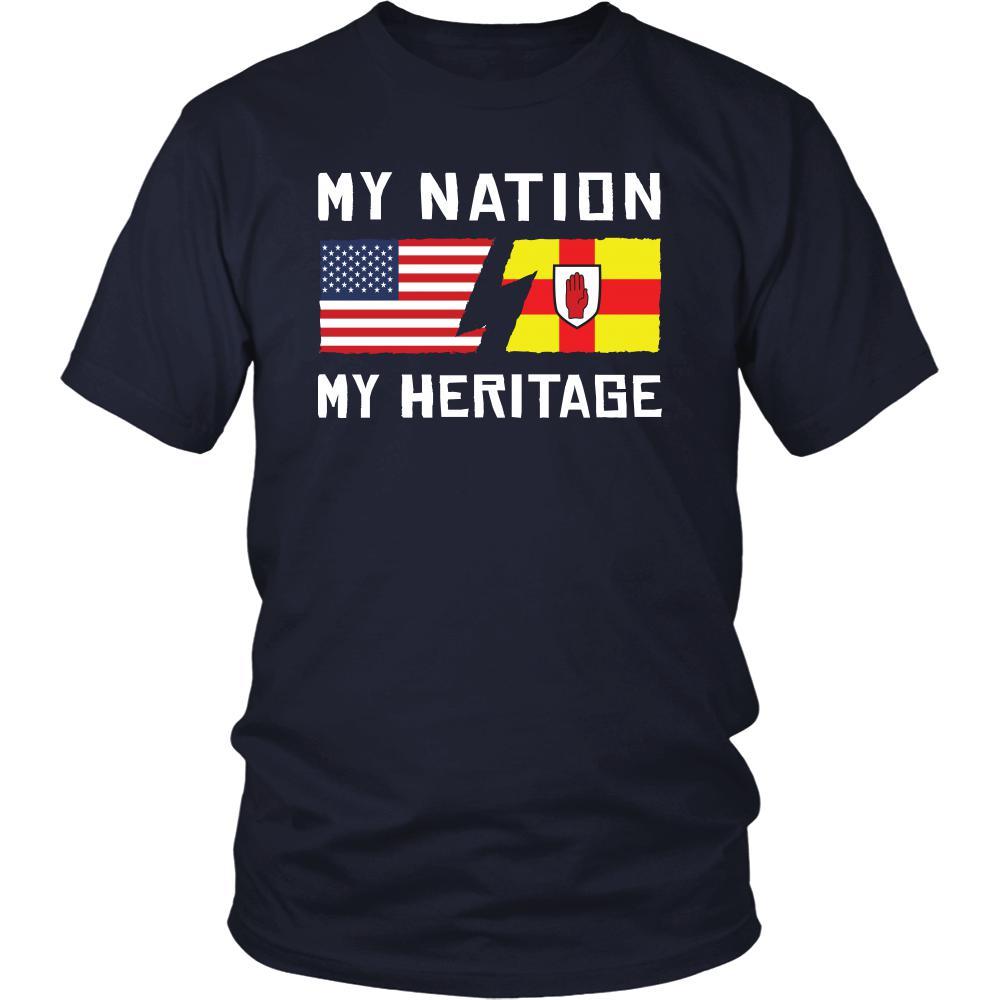 Scotch-Irish Shirt - My Nation - My Heritage - Native Roots Gift-T-shirt-Teelime | shirts-hoodies-mugs
