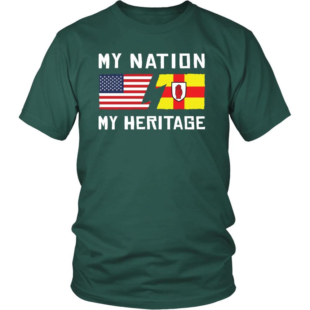 Scotch-Irish Shirt - My Nation - My Heritage - Native Roots Gift-T-shirt-Teelime | shirts-hoodies-mugs