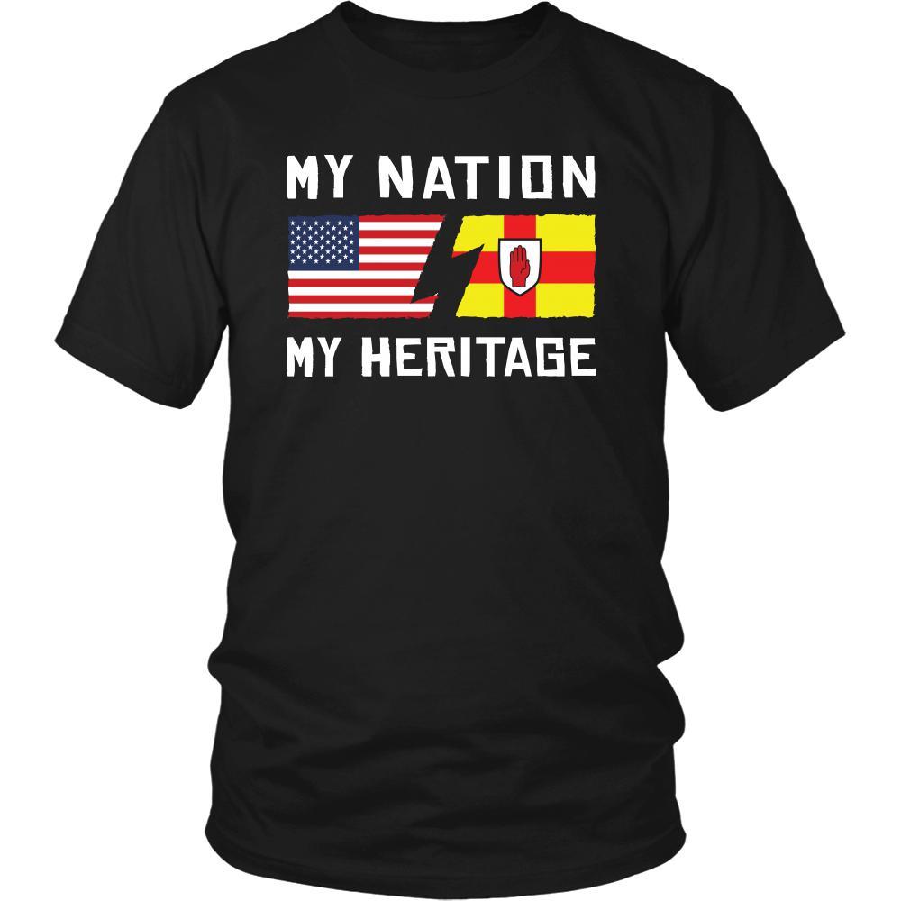 Scotch-Irish Shirt - My Nation - My Heritage - Native Roots Gift-T-shirt-Teelime | shirts-hoodies-mugs