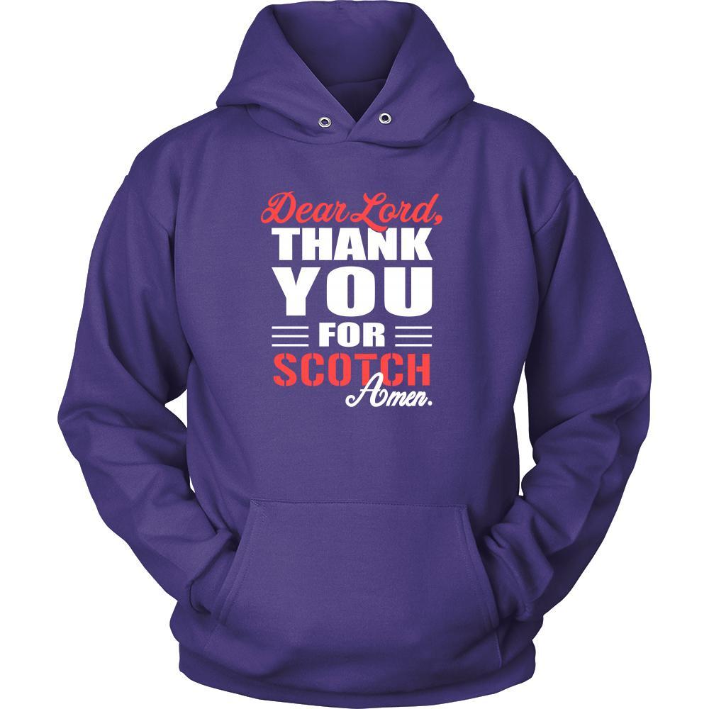 Scotch Shirt - Dear Lord, thank you for Scotch Amen- Drink Lover-T-shirt-Teelime | shirts-hoodies-mugs