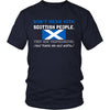 Scotland Shirt - Don't mess with Scottish people - Scotland Roots Gift-T-shirt-Teelime | shirts-hoodies-mugs