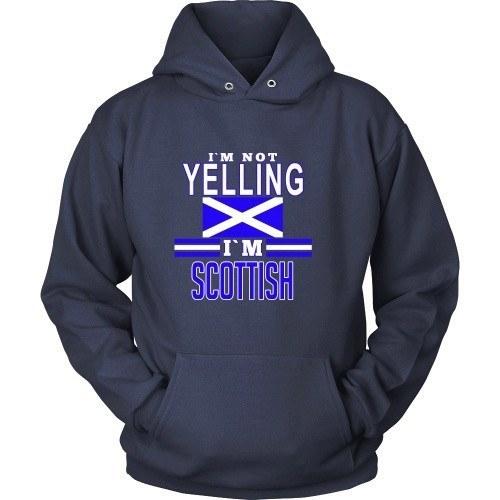 Scottish T Shirt - I'm not yelling I'm Scottish-T-shirt-Teelime | shirts-hoodies-mugs