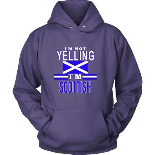 Scottish T Shirt - I'm not yelling I'm Scottish-T-shirt-Teelime | shirts-hoodies-mugs