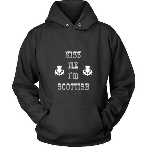 Scottish T Shirt - Kiss me I'm Scottish-T-shirt-Teelime | shirts-hoodies-mugs