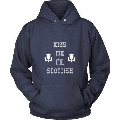 Scottish T Shirt - Kiss me I'm Scottish-T-shirt-Teelime | shirts-hoodies-mugs