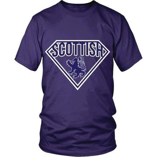 Scottish T Shirt - Superman-T-shirt-Teelime | shirts-hoodies-mugs