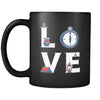 Scouting - LOVE Scouting - 11oz Black Mug-Drinkware-Teelime | shirts-hoodies-mugs