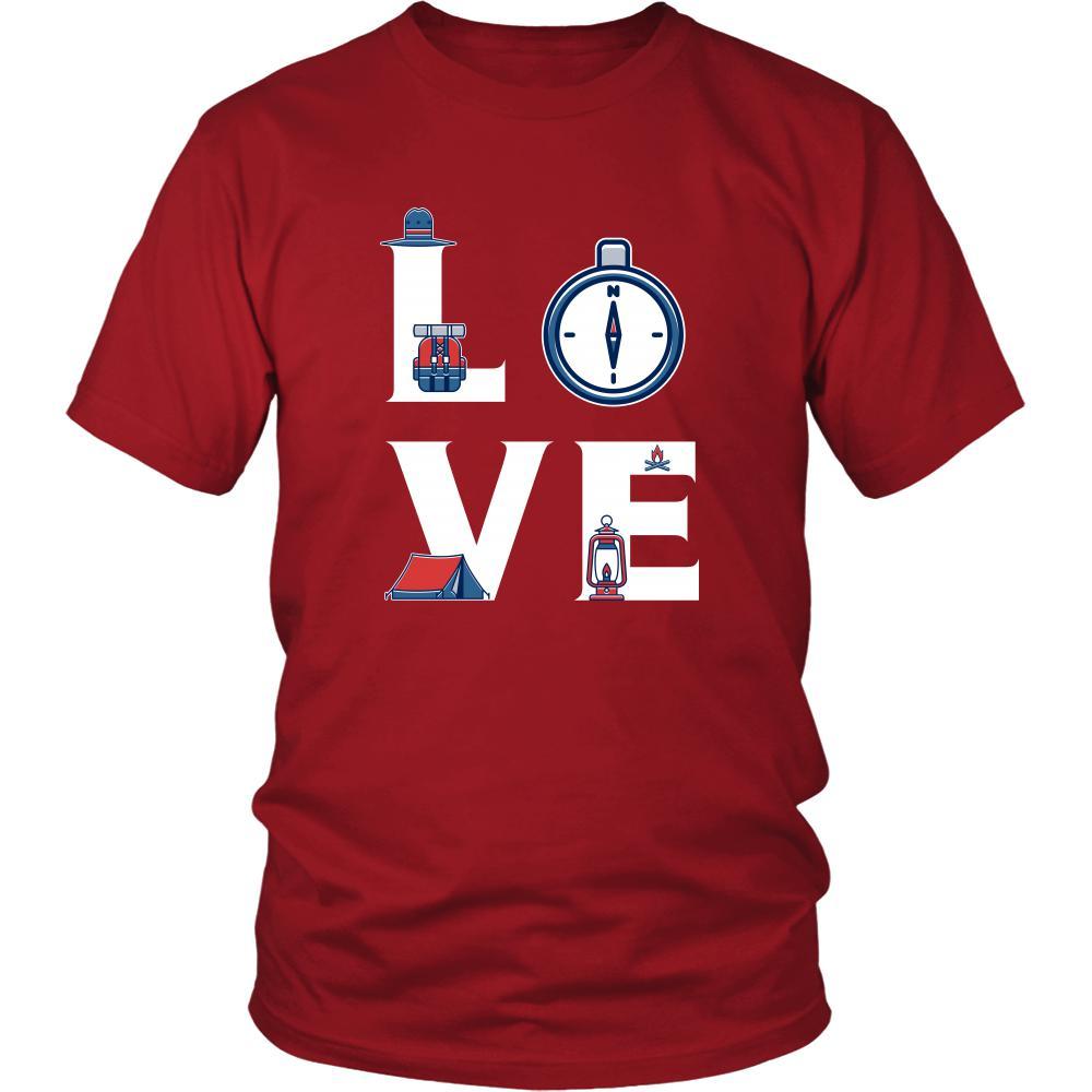Scouting - LOVE Scouting - Scouter Hobby Shirt-T-shirt-Teelime | shirts-hoodies-mugs