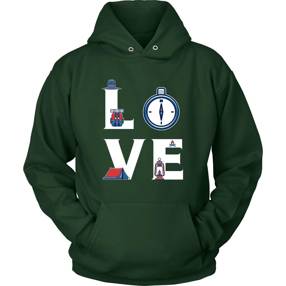 Scouting - LOVE Scouting - Scouter Hobby Shirt-T-shirt-Teelime | shirts-hoodies-mugs