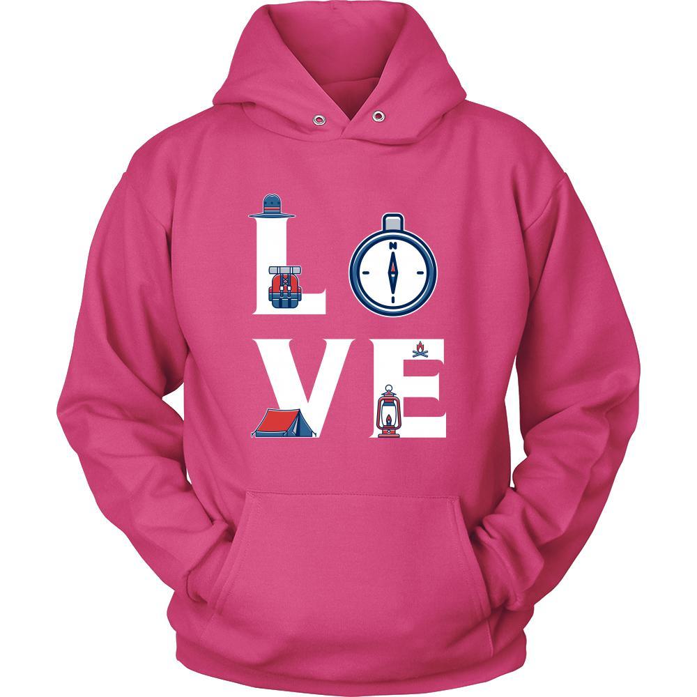 Scouting - LOVE Scouting - Scouter Hobby Shirt-T-shirt-Teelime | shirts-hoodies-mugs