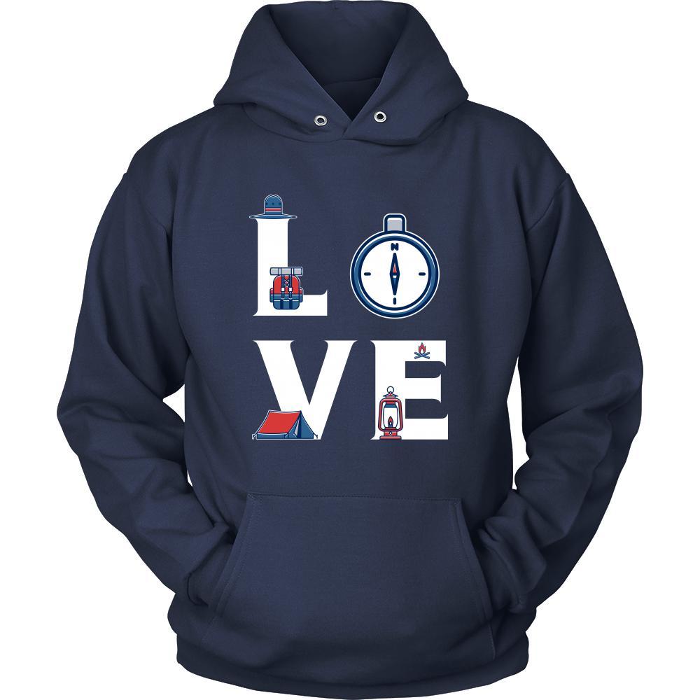 Scouting - LOVE Scouting - Scouter Hobby Shirt-T-shirt-Teelime | shirts-hoodies-mugs