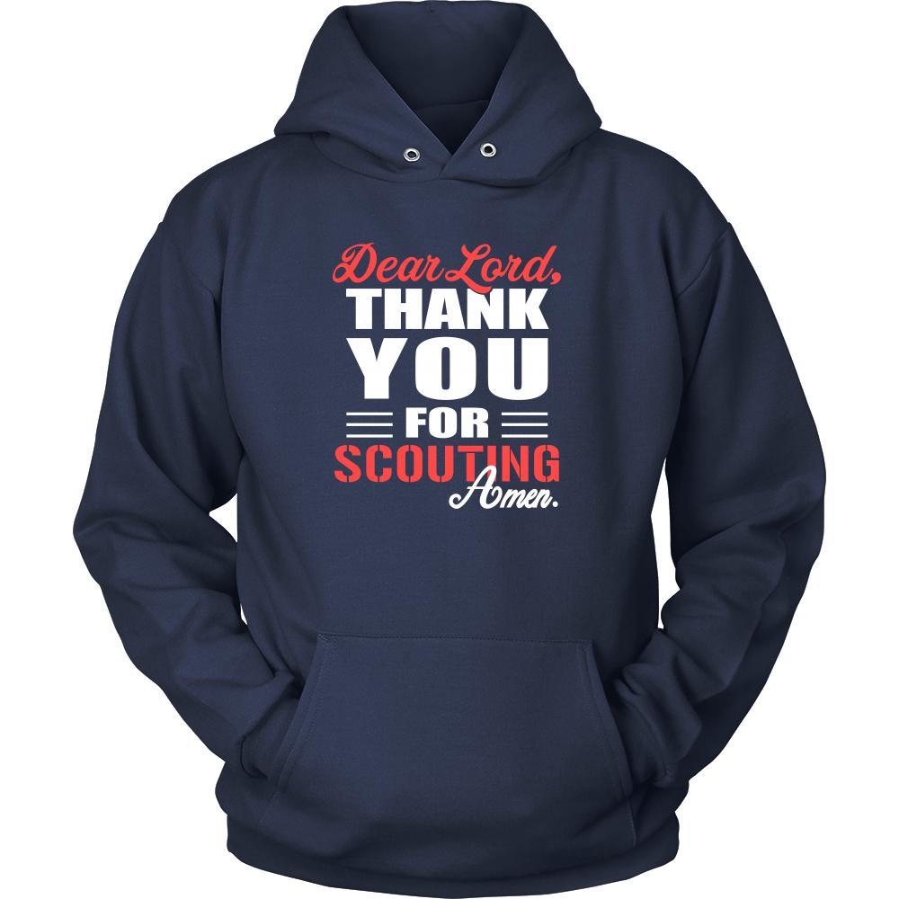 Scouting Shirt - Dear Lord, thank you for Scouting Amen- Hobby-T-shirt-Teelime | shirts-hoodies-mugs