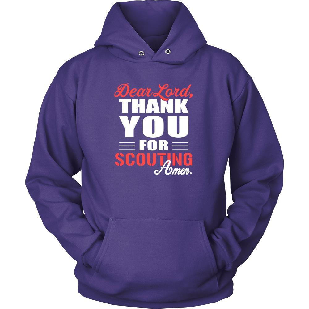 Scouting Shirt - Dear Lord, thank you for Scouting Amen- Hobby-T-shirt-Teelime | shirts-hoodies-mugs