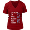 Scouting Shirt - Do more of what makes you happy Scouting- Hobby Gift-T-shirt-Teelime | shirts-hoodies-mugs