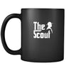 Scouting The Scout 11oz Black Mug-Drinkware-Teelime | shirts-hoodies-mugs