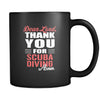 Scuba Diving Dear Lord, thank you for Scuba Diving Amen. 11oz Black Mug-Drinkware-Teelime | shirts-hoodies-mugs