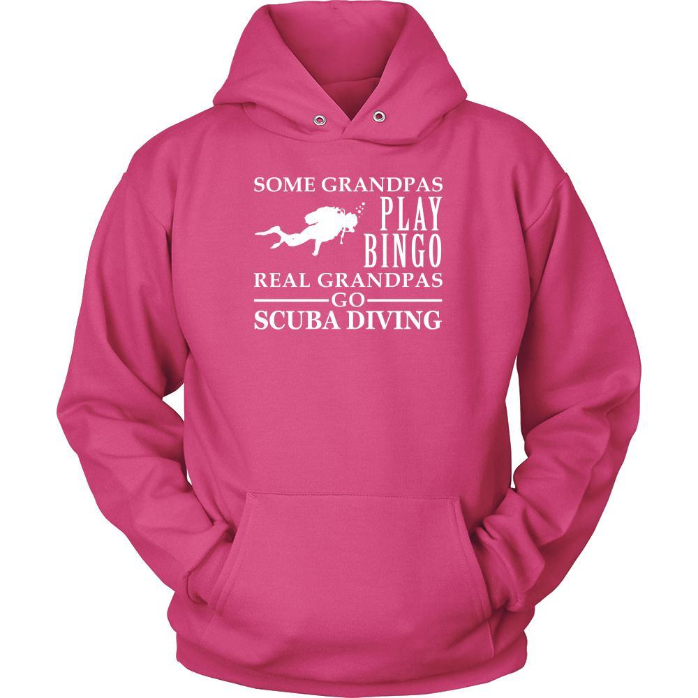 Scuba Diving Shirt Some Grandpas play bingo, real Grandpas go Scuba Diving Family Hobby-T-shirt-Teelime | shirts-hoodies-mugs