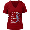 Sewing Shirt - Do more of what makes you happy Sewing- Hobby Gift-T-shirt-Teelime | shirts-hoodies-mugs