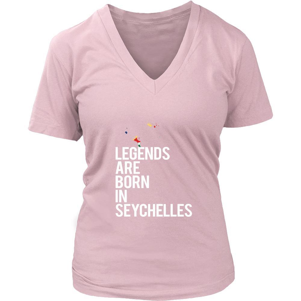 Seychelles Shirt - Legends are born in Seychelles - National Heritage Gift-T-shirt-Teelime | shirts-hoodies-mugs