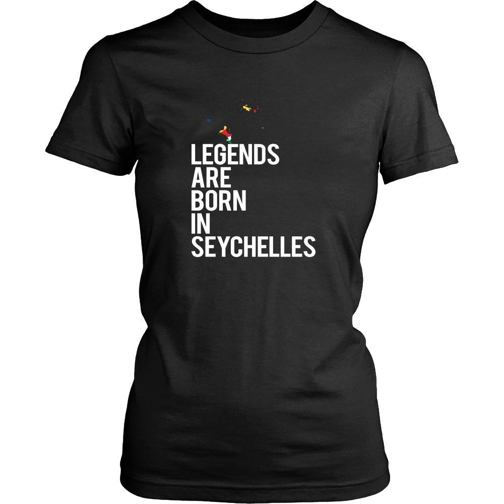 Seychelles Shirt - Legends are born in Seychelles - National Heritage Gift-T-shirt-Teelime | shirts-hoodies-mugs