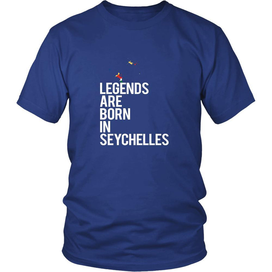 Seychelles Shirt - Legends are born in Seychelles - National Heritage Gift-T-shirt-Teelime | shirts-hoodies-mugs