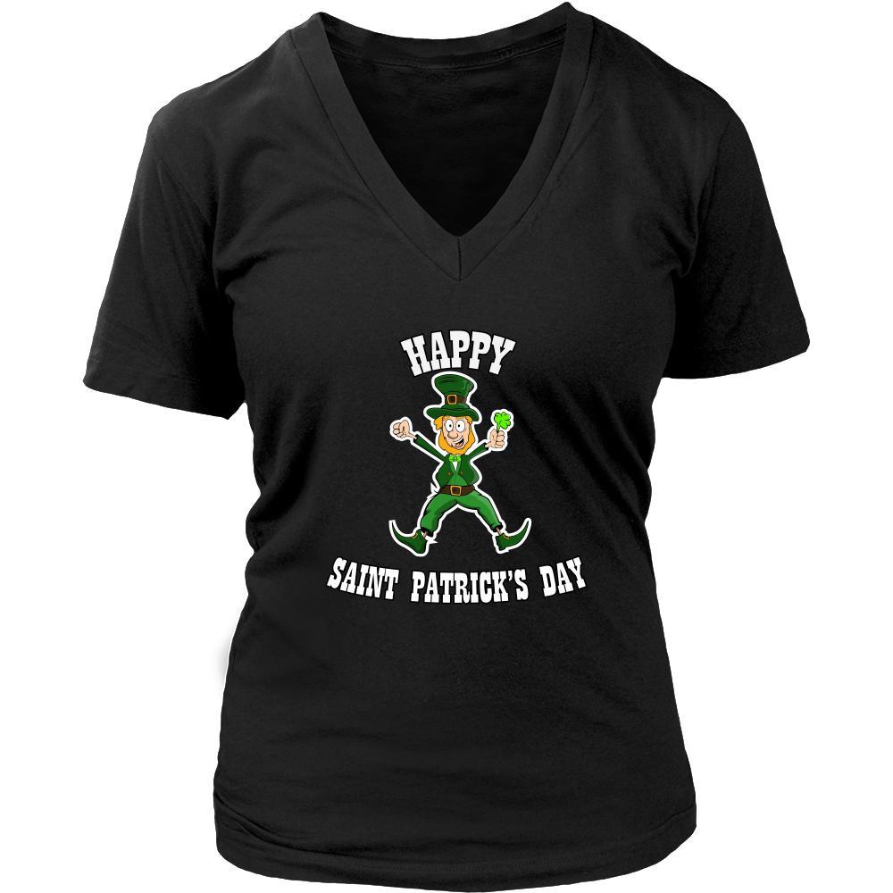 Shamrock Day - " Happy Saint Patrick's Day " - custom made funny t-shirts, original gifts.-T-shirt-Teelime | shirts-hoodies-mugs