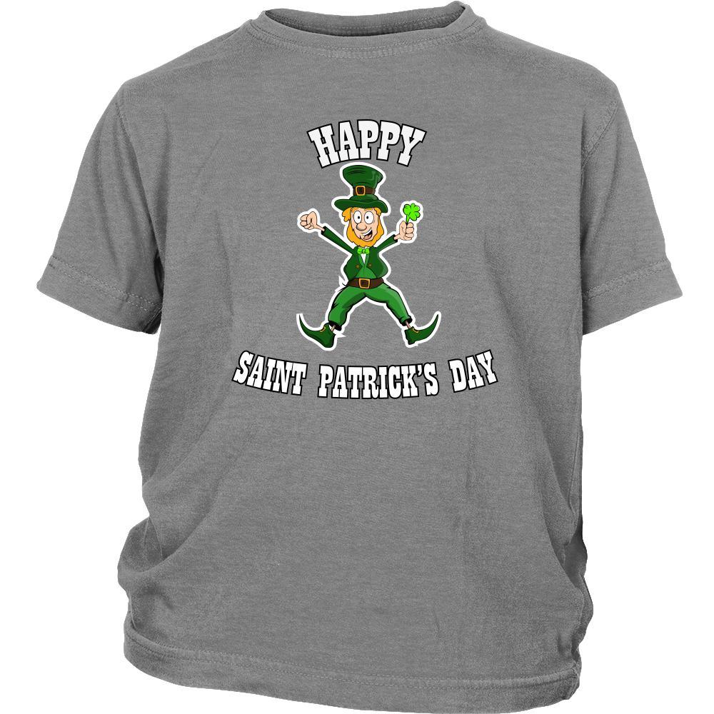 Shamrock Day - " Happy Saint Patrick's Day " - custom made funny t-shirts, original gifts.-T-shirt-Teelime | shirts-hoodies-mugs