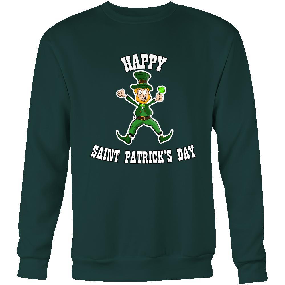 Shamrock Day - " Happy Saint Patrick's Day " - custom made funny t-shirts, original gifts.-T-shirt-Teelime | shirts-hoodies-mugs