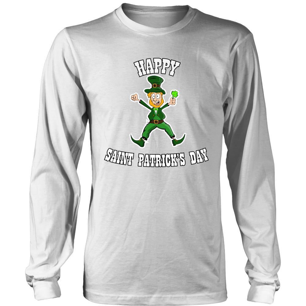 Shamrock Day - " Happy Saint Patrick's Day " - custom made funny t-shirts, original gifts.-T-shirt-Teelime | shirts-hoodies-mugs