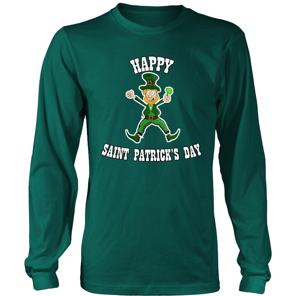 Shamrock Day - " Happy Saint Patrick's Day " - custom made funny t-shirts, original gifts.-T-shirt-Teelime | shirts-hoodies-mugs