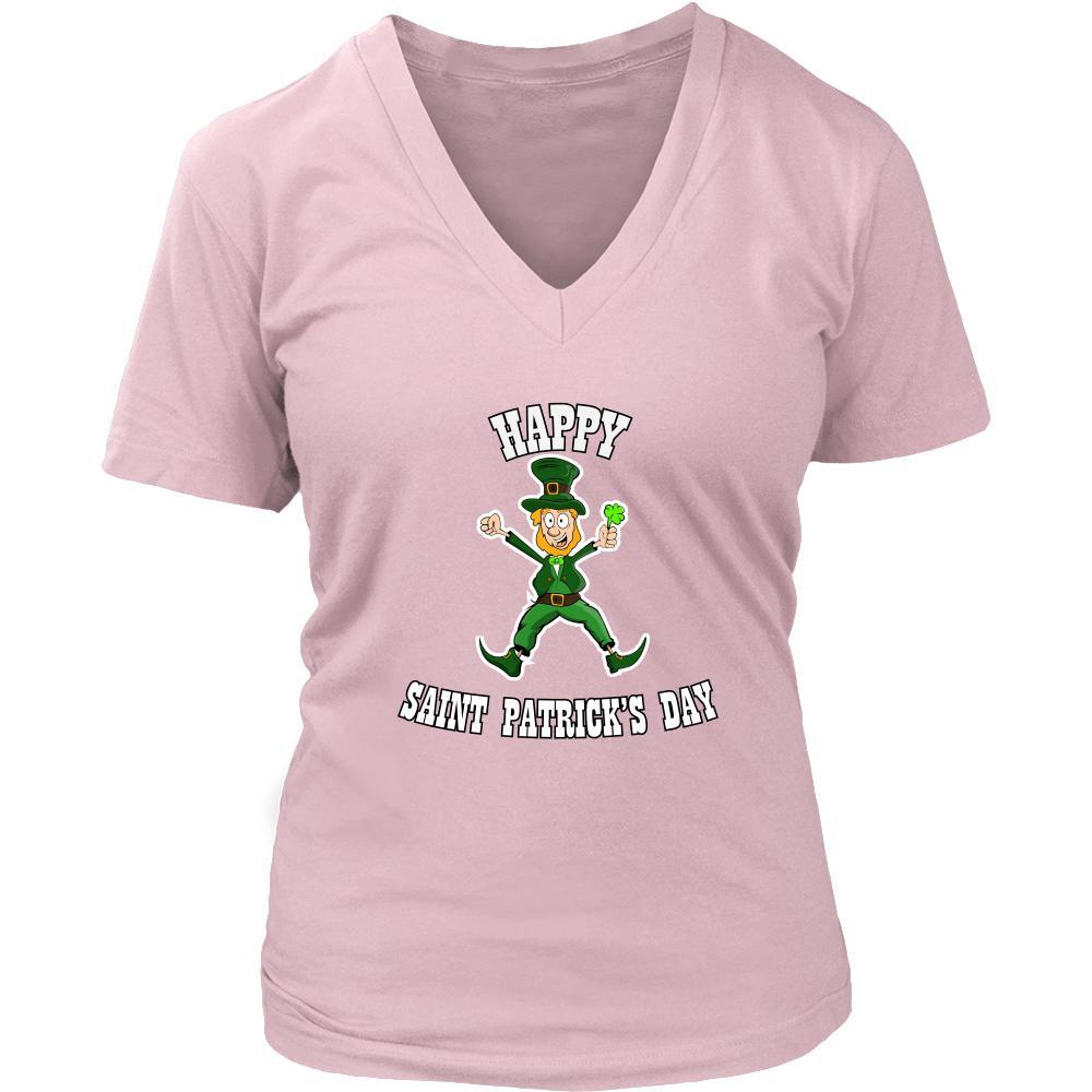 Shamrock Day - " Happy Saint Patrick's Day " - custom made funny t-shirts, original gifts.-T-shirt-Teelime | shirts-hoodies-mugs