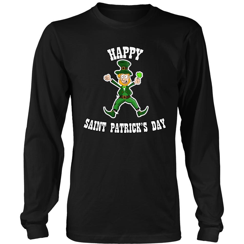 Shamrock Day - " Happy Saint Patrick's Day " - custom made funny t-shirts, original gifts.-T-shirt-Teelime | shirts-hoodies-mugs