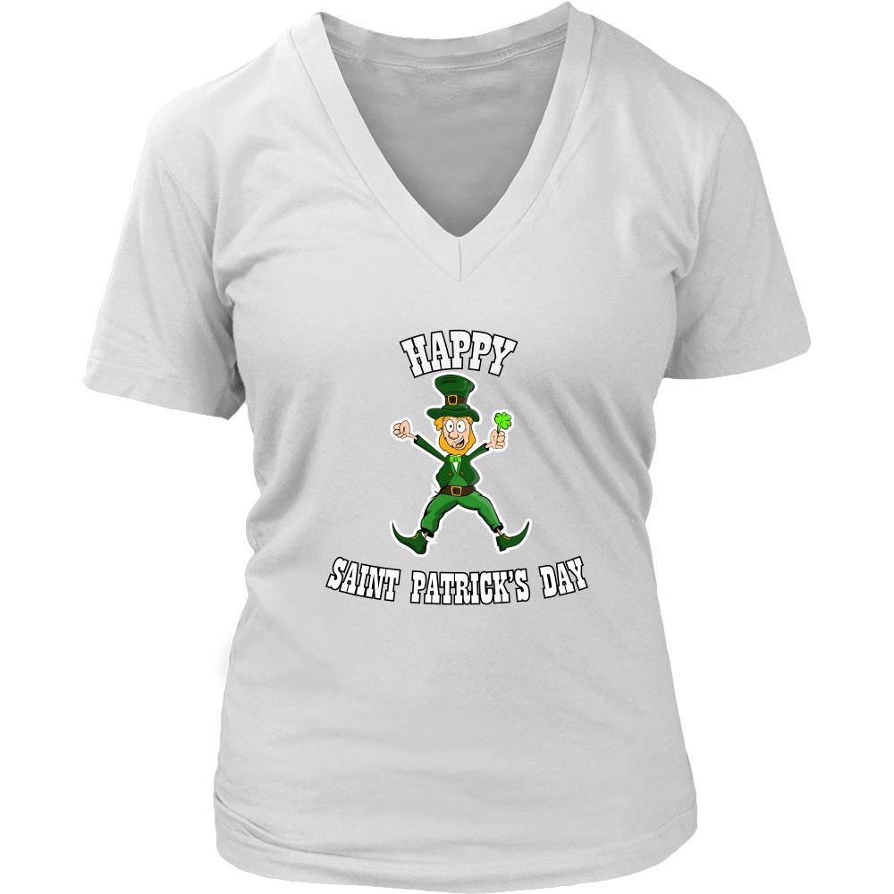 Shamrock Day - " Happy Saint Patrick's Day " - custom made funny t-shirts, original gifts.-T-shirt-Teelime | shirts-hoodies-mugs