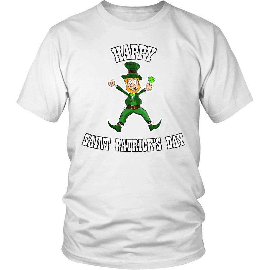Shamrock Day - " Happy Saint Patrick's Day " - custom made funny t-shirts, original gifts.-T-shirt-Teelime | shirts-hoodies-mugs