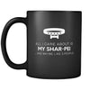 Shar-Pei All I Care About Is My Shar-Pei 11oz Black Mug-Drinkware-Teelime | shirts-hoodies-mugs