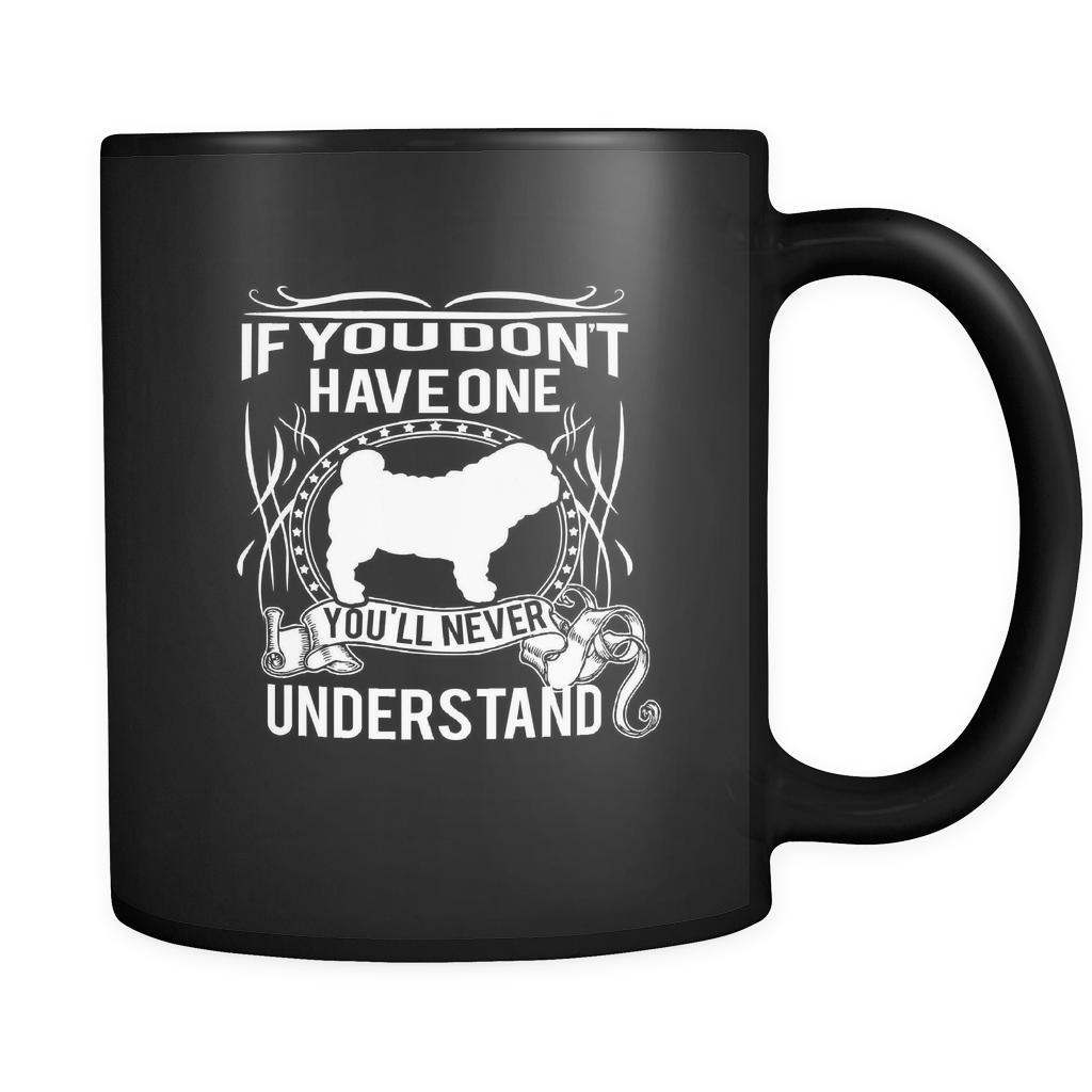 Shar-pei If you don't have one you'll never understand 11oz Black Mug-Drinkware-Teelime | shirts-hoodies-mugs