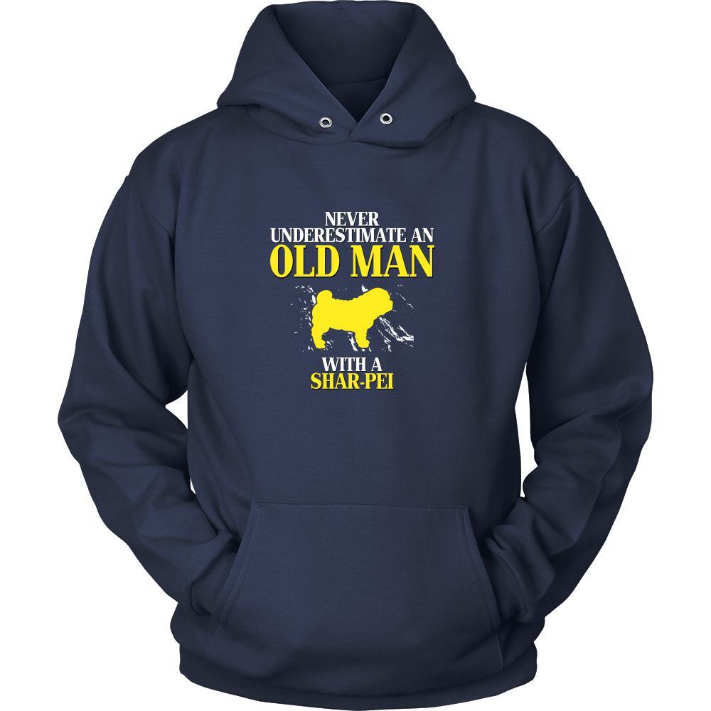 Great Dane Shirt Never Underestimate An Old Man With A Great Dane  Grandfather Dog Gift, Great Dane Shirts For Dogs