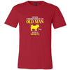 Shar-pei Shirt - Never underestimate an old man with a Shar-pei Grandfather Dog Gift-T-shirt-Teelime | shirts-hoodies-mugs