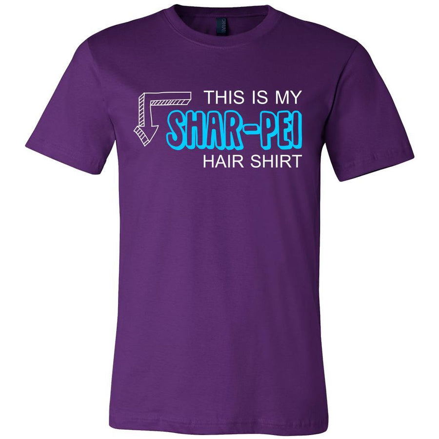 Shar-pei Shirt - This is my Shar-pei hair shirt - Dog Lover Gift-T-shirt-Teelime | shirts-hoodies-mugs